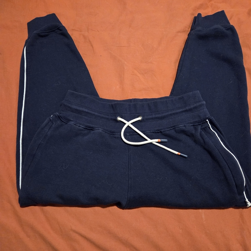 Cotopaxi Track Stripe Sweatpants/Joggers Navy/White Women's Medium